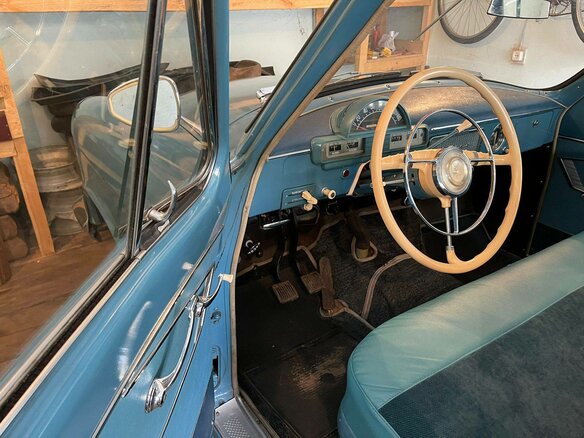 1964 ГАЗ 21 «Волга» 21Л, голубой - вид 1