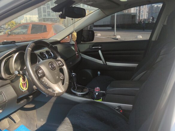 2011 Mazda CX-7 I Рестайлинг, серебристый, 1200000 рублей - вид 5