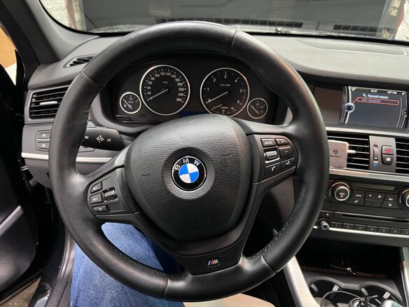 2012 BMW X3 20d xDrive II (F25), синий, 2750000 рублей - вид 26