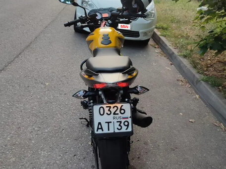2020 Bajaj Pulsar NS 125, жёлтый, 170000 рублей, вид 2
