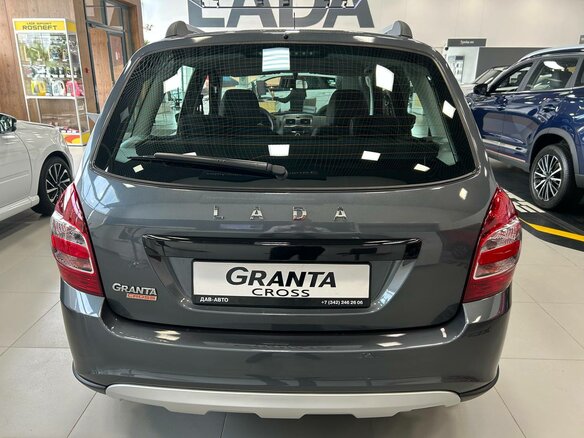 2026 Lada (ВАЗ) Granta Cross I Рестайлинг, серый - вид 3