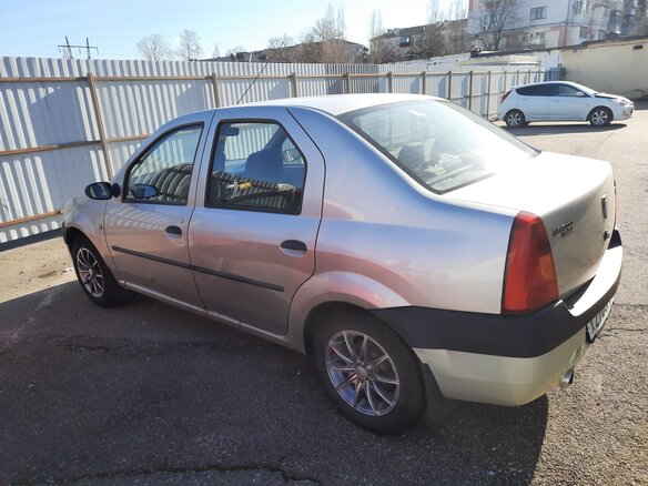 2006 Dacia Logan I, серый, 320000 рублей - вид 6
