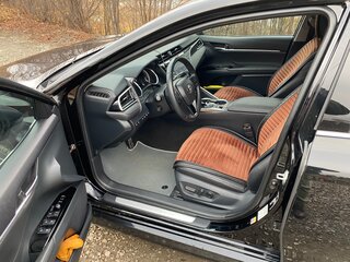 2018 Toyota Camry VIII (XV70), чёрный, 3250000 рублей, вид 5