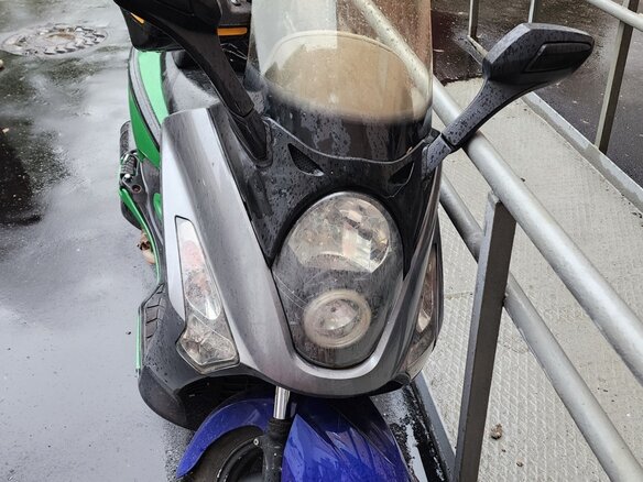 2007 Sym GTS 250, зелёный, 105000 рублей - вид 2