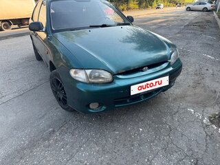 1997 Hyundai Accent I, зелёный, 70000 рублей, вид 2