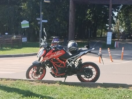 2019 KTM 390 Duke, оранжевый, 460000 рублей, вид 4