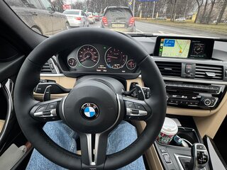 2017 BMW 3 серии 330i xDrive VI (F3x) Рестайлинг, белый, 2600000 рублей, вид 4