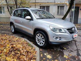 2009 Volkswagen Tiguan I, серебристый, 850000 рублей, вид 3