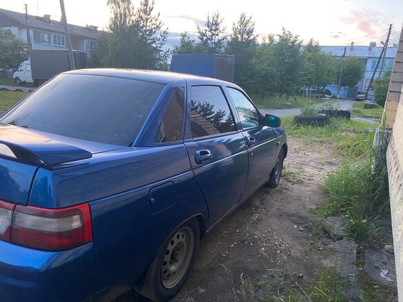 2007 Lada (ВАЗ) 2110, синий, 180000 рублей - вид 5