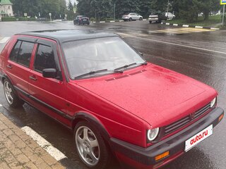 1986 Volkswagen Golf II, красный, 320000 рублей, вид 3