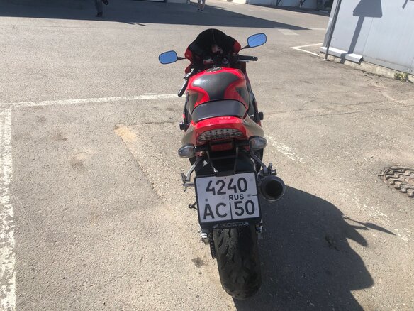 2002 Honda CBR 954RR Fireblade, красный, 500000 рублей - вид 7