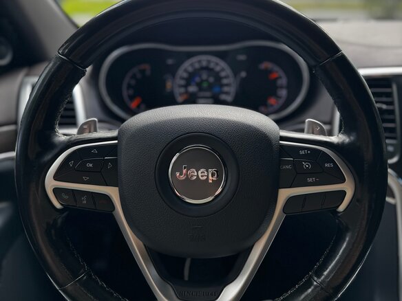 2014 Jeep Grand Cherokee IV (WK2) Рестайлинг, синий, 2500000 рублей - вид 18