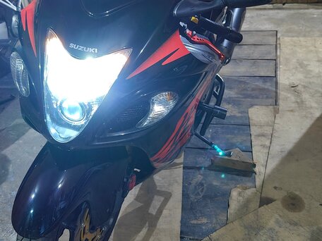 2007 Suzuki GSX 1300 R Hayabusa, чёрный, 850000 рублей, вид 2