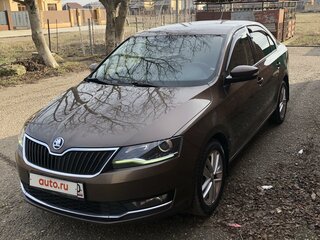 2019 Skoda Rapid I Рестайлинг, коричневый, 1530000 рублей, вид 3