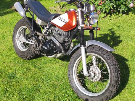 2003 Yamaha TW200, золотистый, 150000 рублей, вид 3