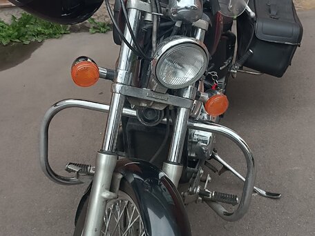1994 Honda Steed 400, чёрный, 330000 рублей, вид 1
