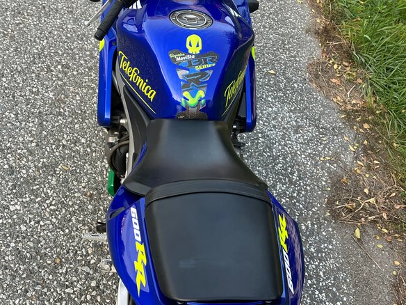 2006 Honda CBR 600RR, синий, 700000 рублей - вид 11