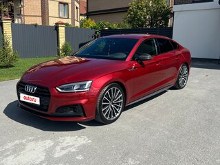 2018 Audi A5 II (F5), красный, 3700000 рублей, вид 3