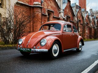 1955 Volkswagen Type 1, оранжевый, 3850000 рублей, вид 2
