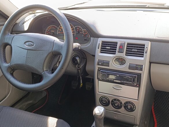 2009 Lada (ВАЗ) Priora I, чёрный, 400000 рублей - вид 8