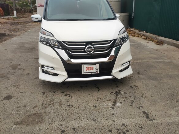 2016 Nissan Serena S-Hybrid V (C27), белый - вид 1