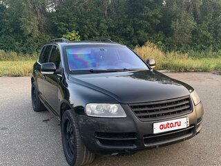 2006 Volkswagen Touareg I, чёрный, 621000 рублей, вид 3