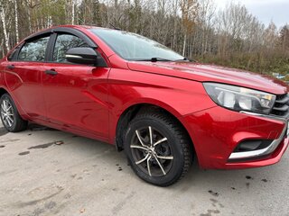 2016 Lada (ВАЗ) Vesta I, красный, 775000 рублей, вид 3