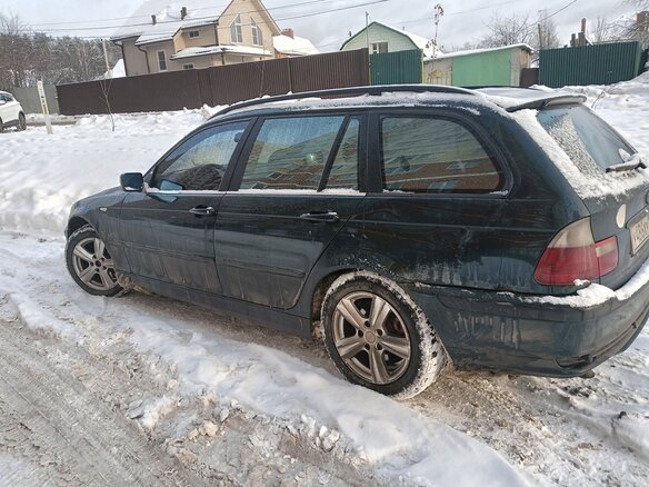 2003 BMW 3 серии 320d IV (E46) Рестайлинг, зелёный, 650000 рублей - вид 7