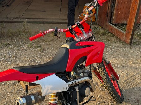 2024 BSE DX 125, красный, 55000 рублей, вид 1