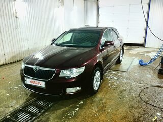 2012 Skoda Superb II, пурпурный, 980000 рублей, вид 2