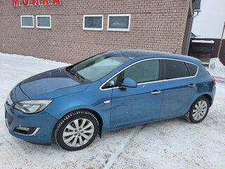 2012 Opel Astra J Рестайлинг, синий, 650000 рублей, вид 4