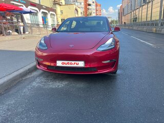 2018 Tesla Model 3 Long Range I, красный, 2490000 рублей, вид 2