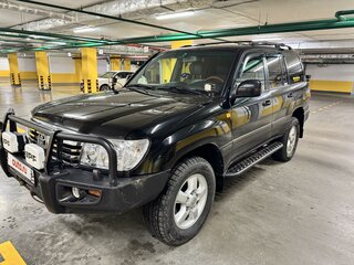 2007 Toyota Land Cruiser 100 Series Рестайлинг 2, чёрный, 3750000 рублей, вид 3