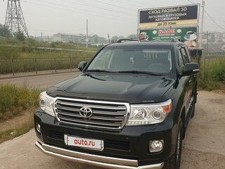 2014 Toyota Land Cruiser 200 Series Рестайлинг 1, чёрный, 5255000 рублей, вид 4