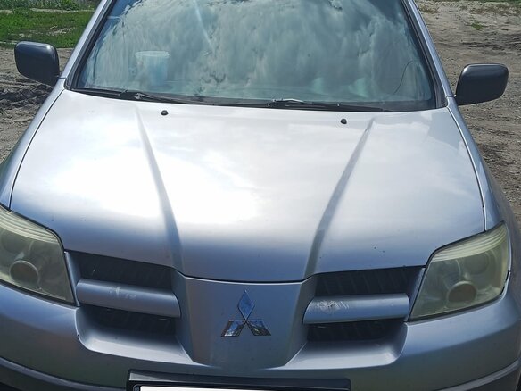 2006 Mitsubishi Outlander I, серебристый, 450000 рублей