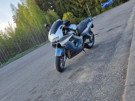 2001 Honda VFR 800, серый, 430000 рублей, вид 3