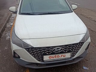 2021 Hyundai Solaris II Рестайлинг, белый, 1499000 рублей, вид 3