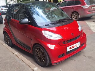 2008 Smart Fortwo II, красный, 660000 рублей, вид 3