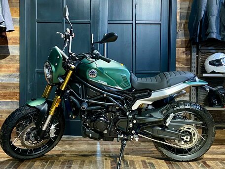 2023 Benelli Leoncino 800 Trail, зелёный, 680000 рублей, вид 1