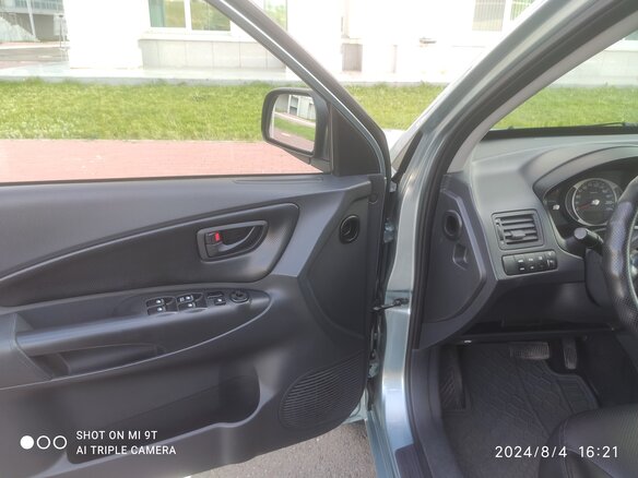 2007 Hyundai Tucson I, голубой, 1300000 рублей - вид 8
