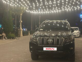 2018 Toyota Land Cruiser Prado 150 Series Рестайлинг 2, чёрный, 6650000 рублей, вид 1