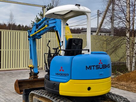 1999 Mitsubishi MM30SR, синий, 1150000 рублей, вид 4
