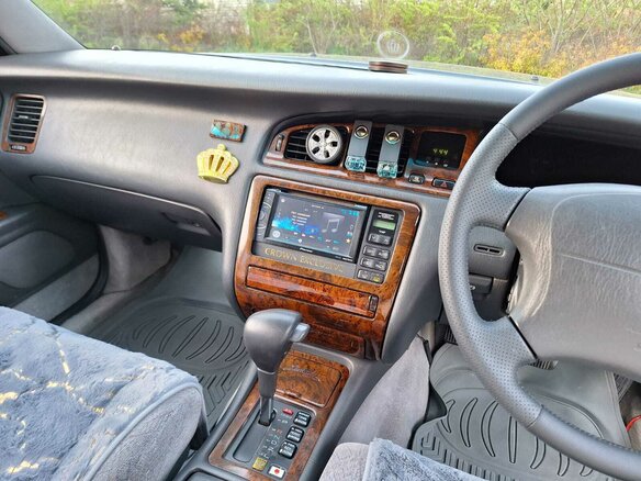 1994 Toyota Crown IX (S140), зелёный, 1950000 рублей - вид 13