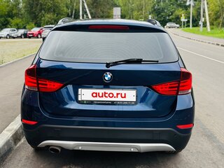 2013 BMW X1 18i I (E84) Рестайлинг, синий, 1420000 рублей, вид 4