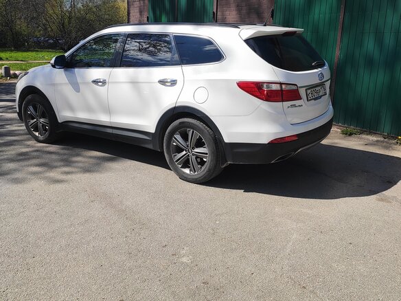 2014 Hyundai Santa Fe Grand III, белый - вид 1