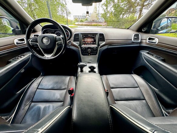 2014 Jeep Grand Cherokee IV (WK2) Рестайлинг, синий, 2500000 рублей - вид 16