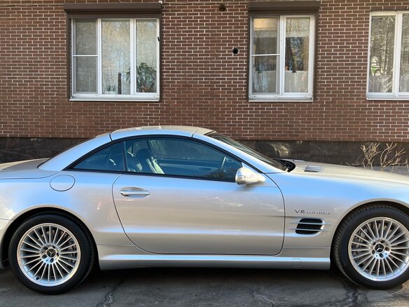 2002 Mercedes-Benz SL-Класс AMG 55 AMG II (R230), серый - вид 1