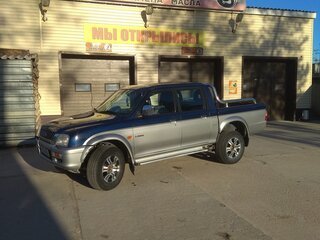 2000 Mitsubishi L200 III, синий, 900000 рублей, вид 4
