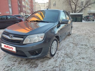 2015 Lada (ВАЗ) Granta I, серебристый, 550000 рублей, вид 1