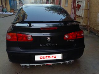 2006 Renault Laguna II Рестайлинг, чёрный, 530000 рублей, вид 4